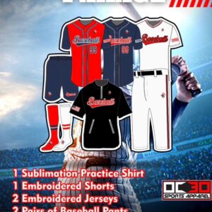 OC30 Custom Baseball Package – The Complete Game-Day Kit