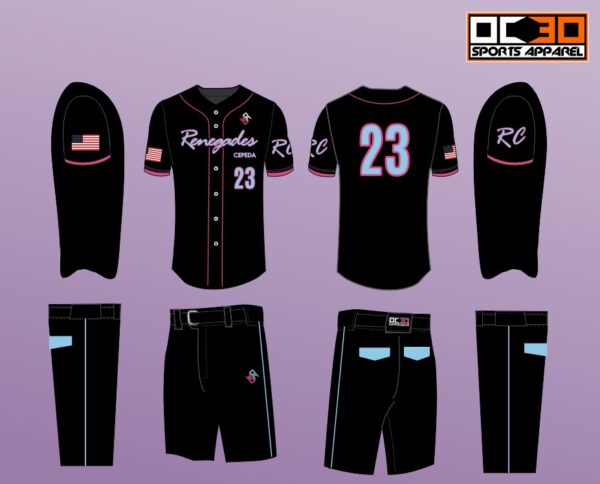 OC30 Custom Baseball Jersey and Pants